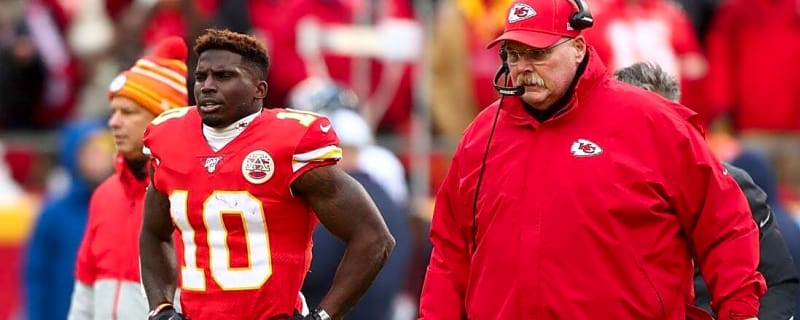 Chiefs' Andy Reid: 'Nothing happening' with Tyreek Hill