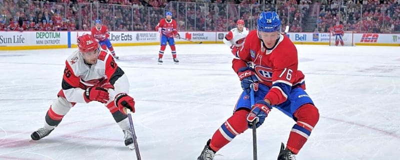 Canadiens rally from early deficit to down Hurricanes