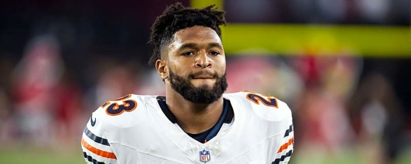 Bears RB Roschon Johnson practices, questionable vs. Vikings