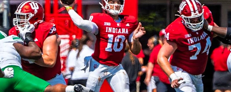 Josh Hoover throws 4 TDs in debut, No. 6 Indiana defeats North Texas