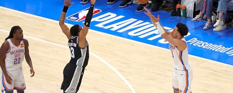 Jared McCain has keyed Thunder wins as Spurs face elimination in Game 6