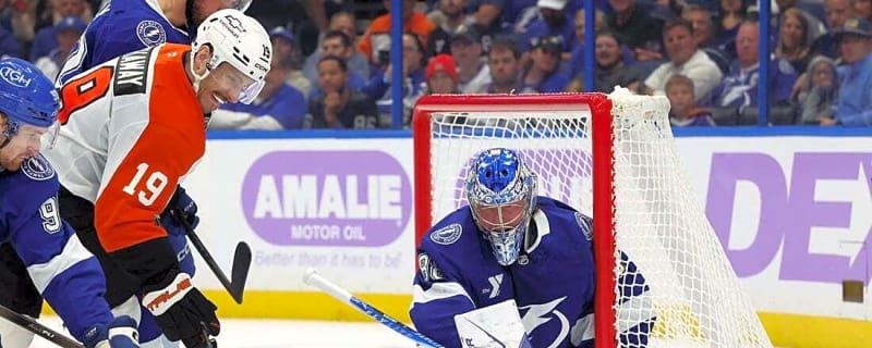 Andrei Vasilevskiy claims 41st shutout as Lightning blank Flyers