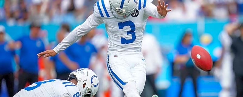 Reports: Colts K Spencer Shrader (knee) out for season