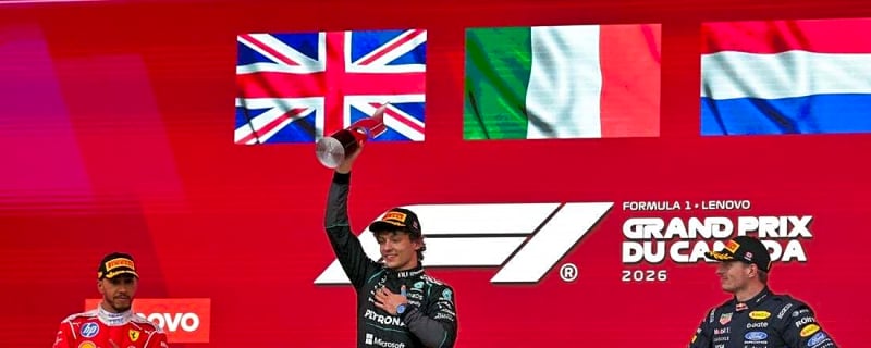 Kimi Antonelli wins fourth straight race at Canadian Grand Prix