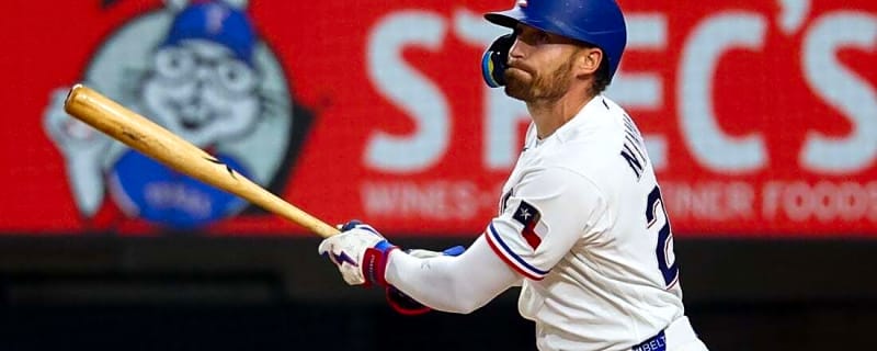 Rangers OF Brandon Nimmo day-to-day with sprained ankle