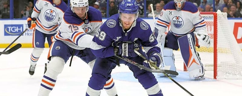 Lightning strike late, beat Oilers on wild OT sequence