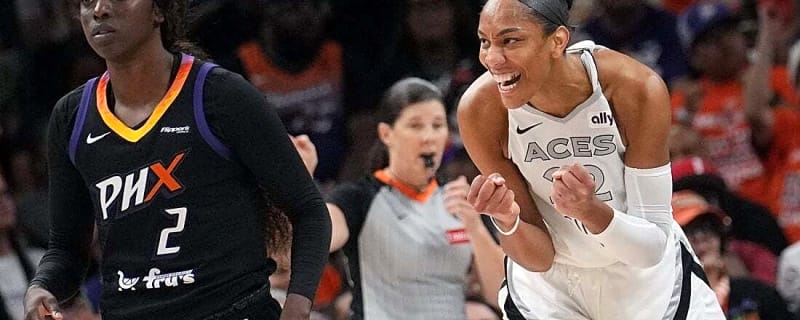Aces on brink of historic Finals sweep, but Mercury standing firm