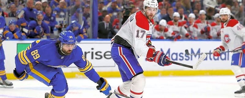 Sabres, Habs knotted at a game apiece as series heads north
