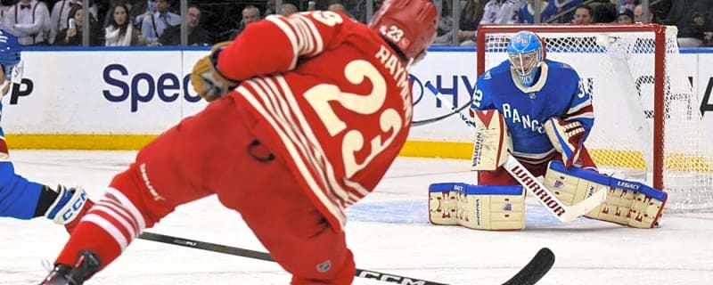 Lucas Raymond lifts Red Wings past Jonathan Quick, Rangers