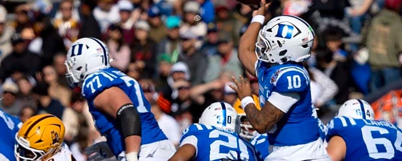 Duke outscores Arizona State as offenses shine in Sun Bowl