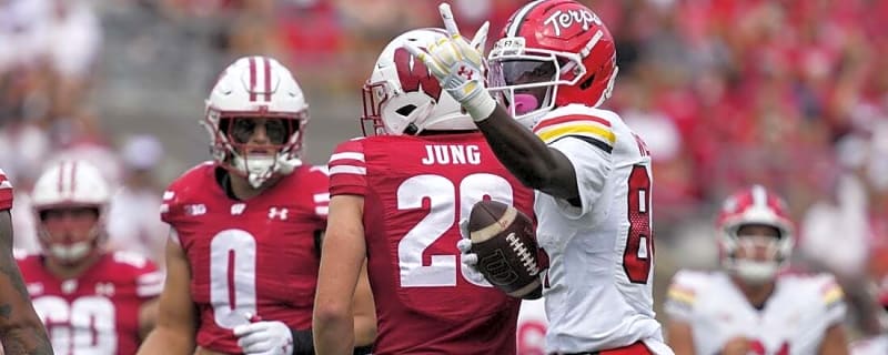 Billy Edwards Jr. leaves early as Wisconsin falters in loss to Maryland