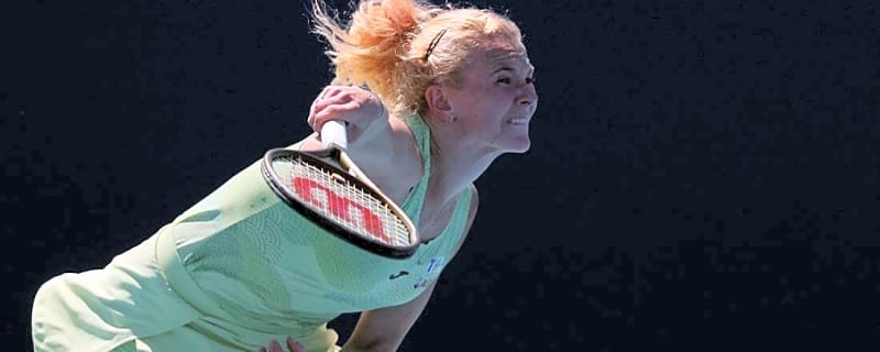 Katerina Siniakova scores early upset in Wuhan