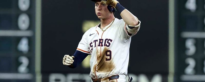 Astros place rookie OF Zach Dezenzo (hand) on 10-day IL