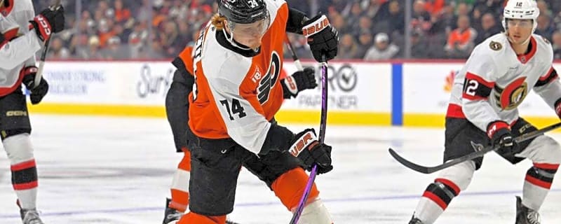Senators' Tim Stutzle once again sinks Flyers in OT