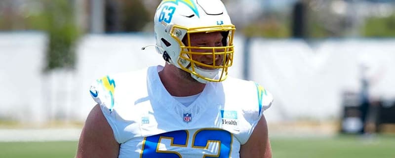 Chargers C Tyler Biadasz carted off field with leg injury