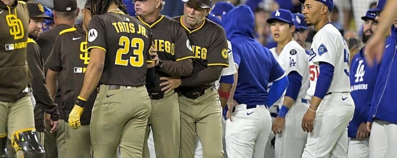 MLB roundup: Padres win feisty finale against Dodgers