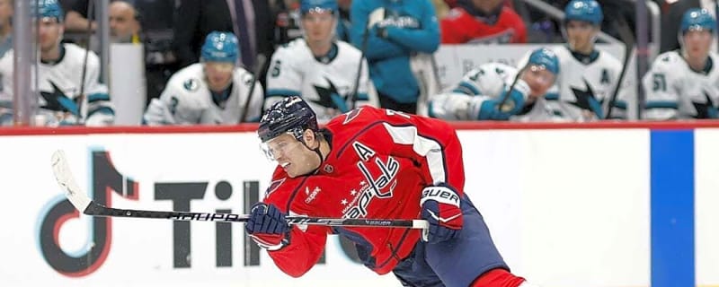 Caps D John Carlson questionable, F Connor McMichael to play vs. Flyers