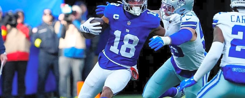 Giants release longtime starting WR Darius Slayton