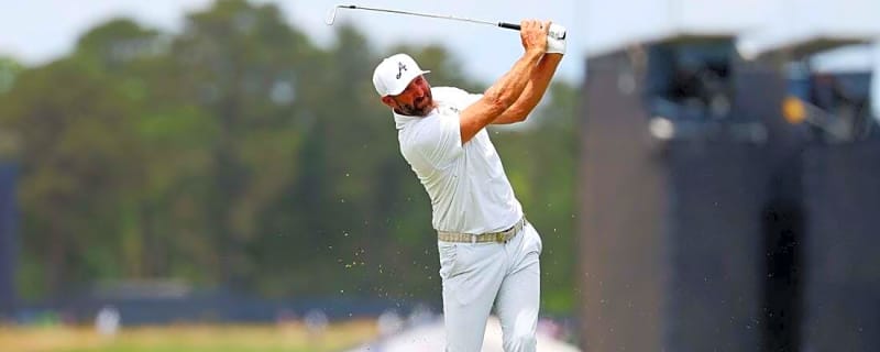 Dustin Johnson’s major streak to end after WD from The Open final qualifying
