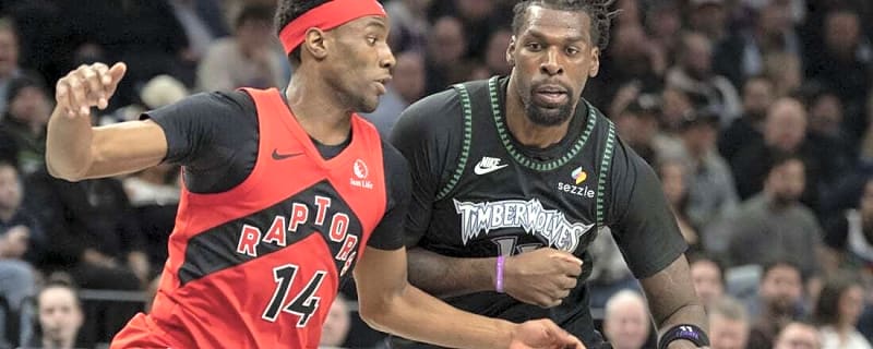 Sharpshooting Timberwolves outlast struggling Raptors