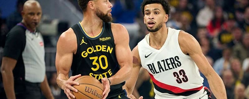 Caleb Love, Blazers dump Warriors to move atop NBA Cup group