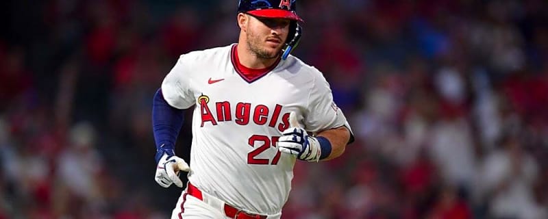 Mike Trout, Angels out to end series against Rangers with a bang
