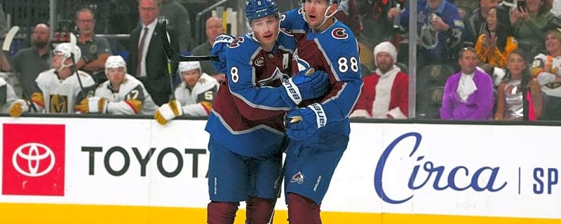 NHL roundup: Martin Necas, Avalanche double up Knights