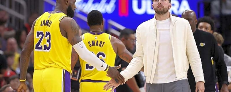 Lakers rule Luka Doncic out for Game 1 at Thunder