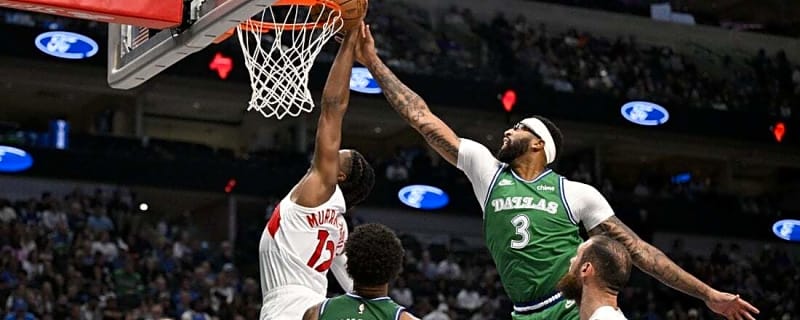 Anthony Davis leads Mavs past Raptors for first win this season