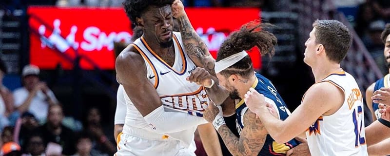 Jose Alvarado, Mark Williams suspended for roles in Pelicans-Suns fight