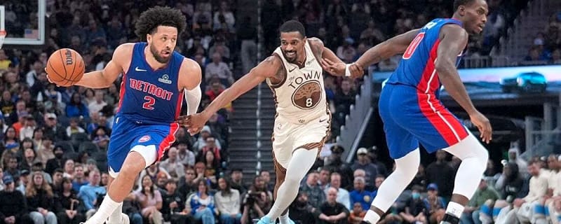 Cade Cunningham helps Pistons stave off Warriors rally