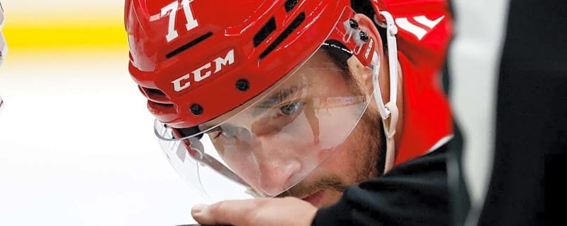 Dylan Larkin, still awaiting trade, could play for Wings vs. Senators