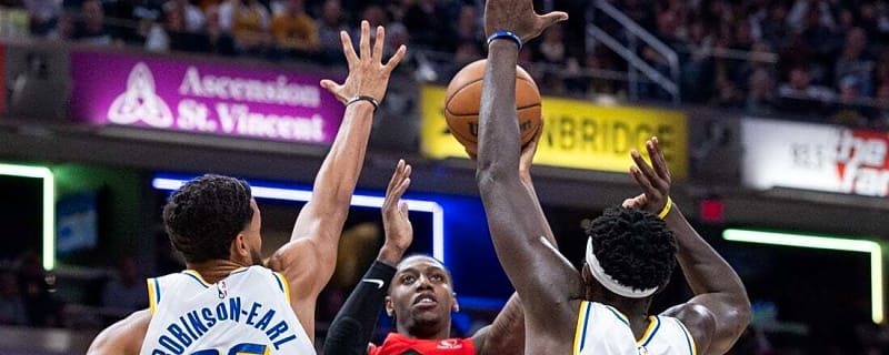 Raptors&#39; balanced attack too much for woeful Pacers