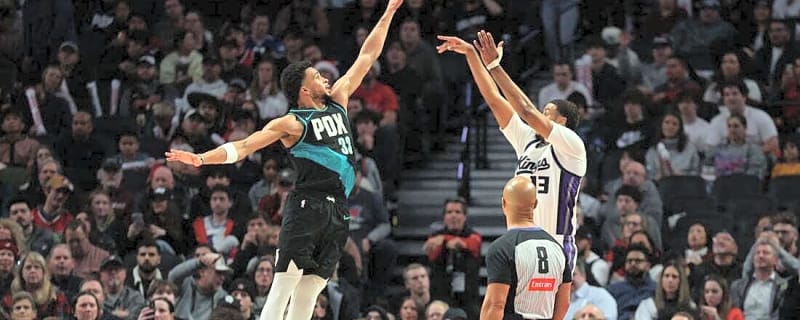 Deni Avdija comes through at line in OT as Blazers nip Kings