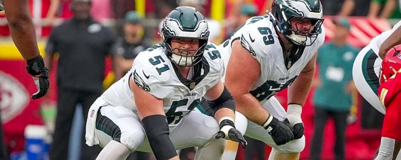 Eagles C Cam Jurgens to play vs. Cowboys