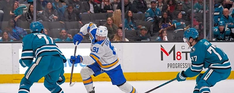 Blues slip past Sharks on Robert Thomas' OT goal