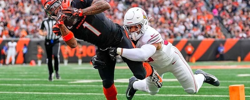 Ja'Marr Chase ends TD slump as Bengals rout Cardinals
