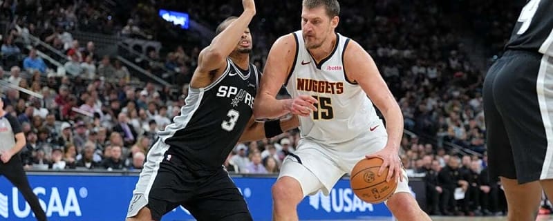 Down 20 to Victor Wembanyama-less Spurs, Nuggets prevail
