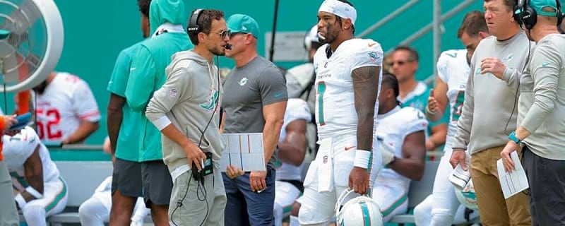 Mike McDaniel on hold, but playing role in Dolphins GM talks