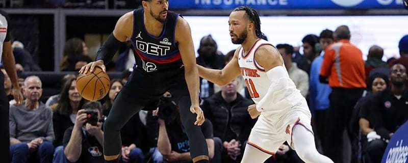 Pistons crush Knicks to snap New York's 8-game win streak