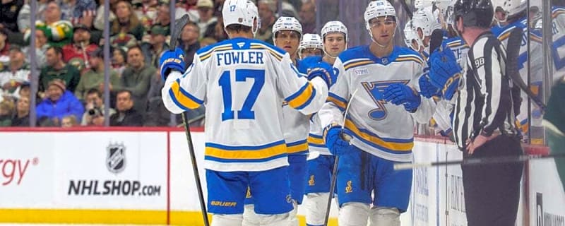 Pavel Buchnevich's late winner puts Blues past Wild