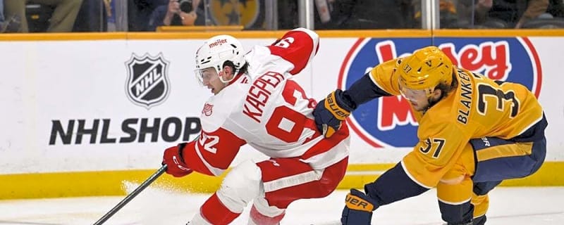 Red Wings chase complete effort in return home vs. Knights