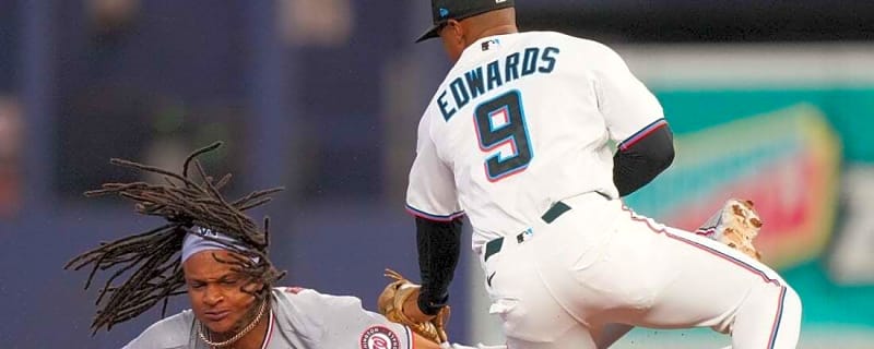 Jakob Marsee, Marlins rally late to beat Nationals