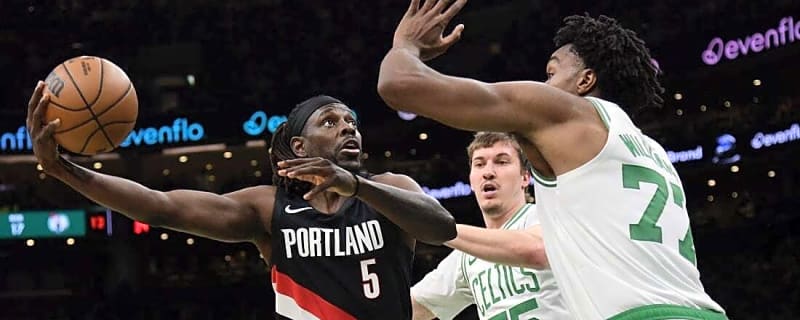 Celtics never trail in triumph over Trail Blazers