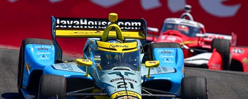 Christian Rasmussen passes Alex Palou, grabs maiden win at Milwaukee