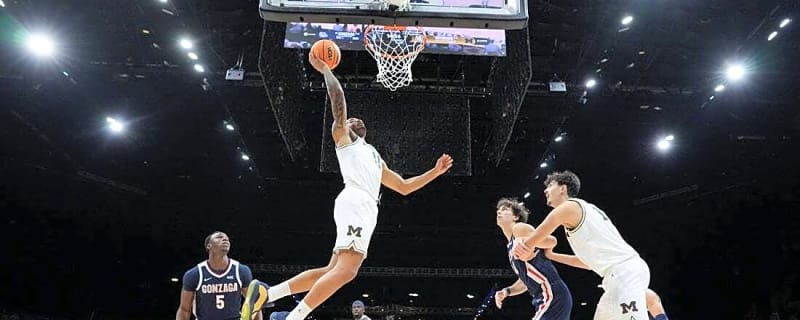 Yaxel Lendeborg powers No. 7 Michigan to dominant showing against No. 12 Gonzaga