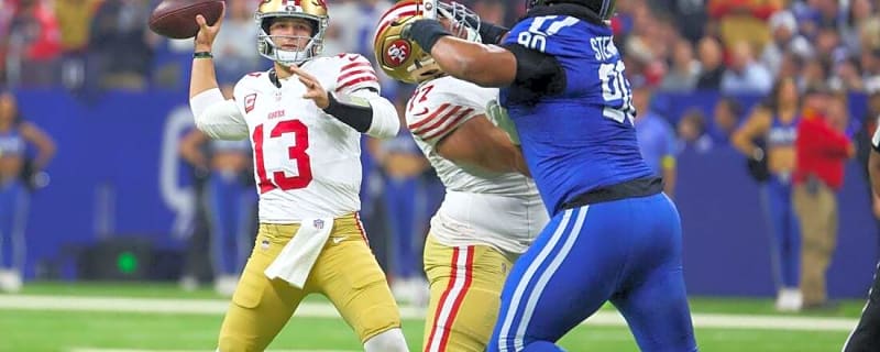 Brock Purdy's 5-TD night powers 49ers past Colts