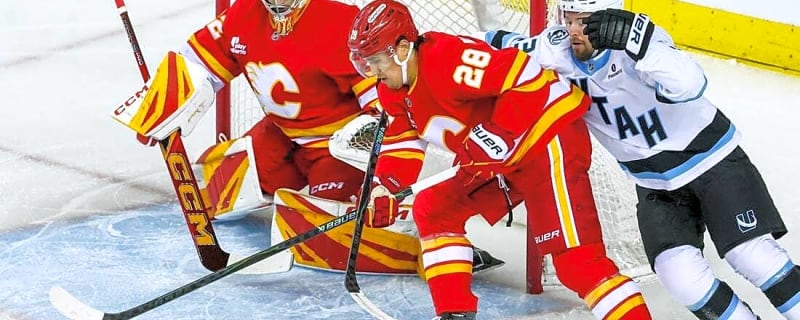 Dustin Wolf, Flames deal defeat to playoff-bound Mammoth