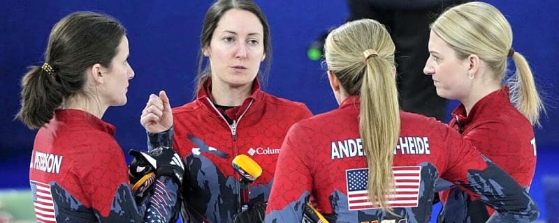 US women's curling upsets top-ranked Canada; US men fall to Canada