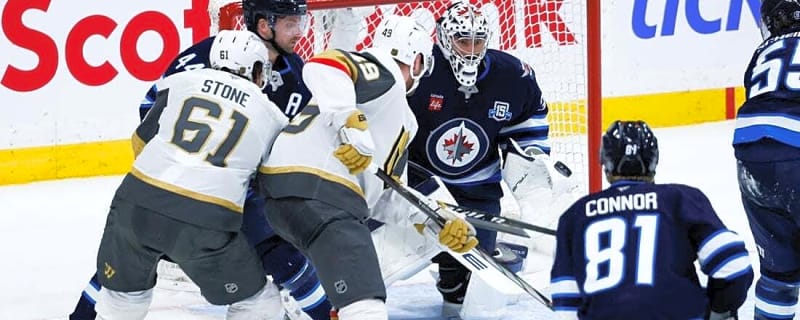 Knights halt skid on OT goal, extend Jets' slide to 10